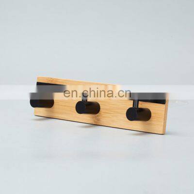 Popular Hot Selling ODM Painting Wooden Wall Hooks Adhesive Hanger Hook Rack photo-3