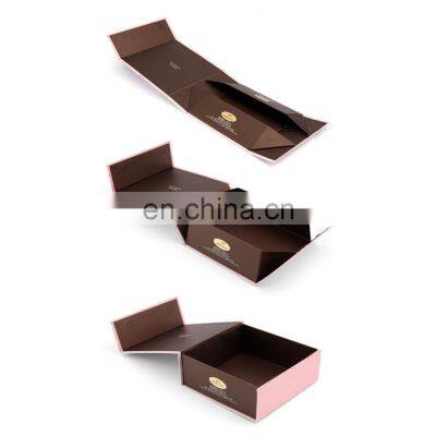 Custom Logo Luxury Elegant Foldable Paper Packaging Box Cardboard Valentines Wedding bridesmaid  Gift Box With Magnetic Lids