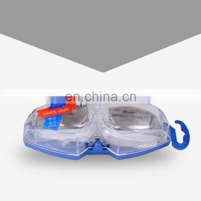 OEM Adults Unisex Premium Best Professional Wide View Cheap Fog UV Protection Silicone Racing Swimming Goggles photo-2
