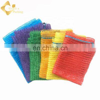 Wholesale Cheap Price PE/PP Net Bags Packing Firewood Potato Garlic Onion Vegetable Mesh Bags