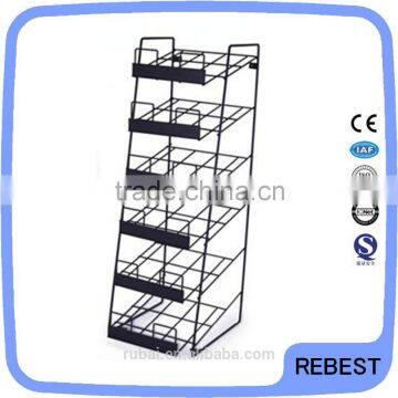 Modern wire shelving rack