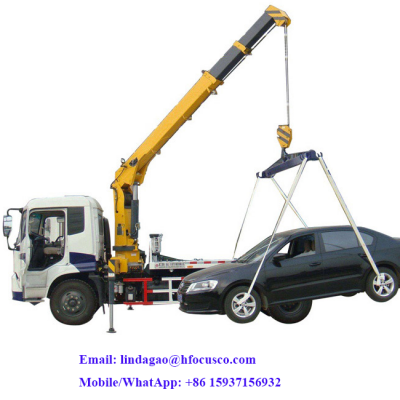Sales of Used and New Camc Heavy Duty 6X4 10 Wheels Mobile Telescopic Truck Mounted Crane