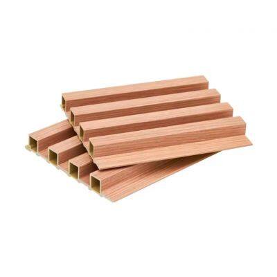 160*24 Vwall Panel for House Interior and Exterior Bamboo Fiber Wpc Wall Panel Pvc