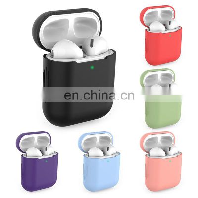 Wholesale Price Portable Silicone Case Earphone Case Cover Full Protective Silicone Compatible Earbuds Bag