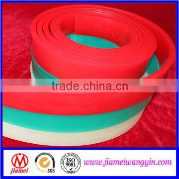 Aluminum or wooden handle screen printing squeegee rubber customer's size