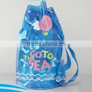 Clear Vinyl Drawstring Bag photo-2