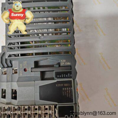 B&R X20CP1586 – High‑performance X20 PLC CPU for fast, modular machine control