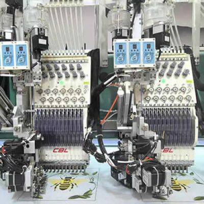 CBL High Speed Flat Mixed Multi-color Bead And Sequin Embroidery Machine