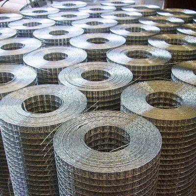 PVC Coated Welded Wire Mesh Rolls - Low Carbon Steel With Galvanized+PVC Coating photo-3