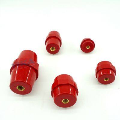 SM20 SM25 SM30 SM40 Round BMC Busbar Insulators with 1kV Low Voltage Rating