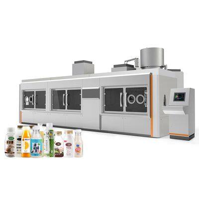 dairy machine Manufacturer Automatic Aseptic Yogurt Cup Juice Carbonated Beverage Soft Drinks Monoblock Filling Alcohol ice cream filling