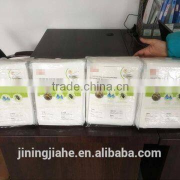 Reusable bed protection 100%polyester+TPU mattress cover for hot sale