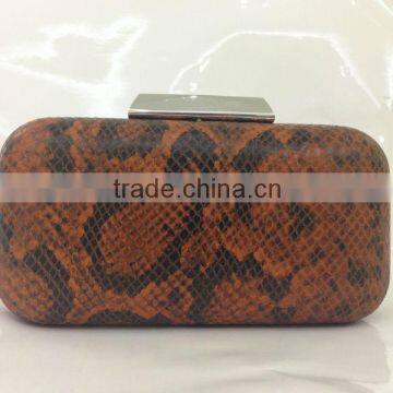 luxury genuine python superior quality snake clutch bags python evening handbag