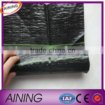 Factory supply weed control mat/ground cover mesh fabric / agricultural black plastic ground cover