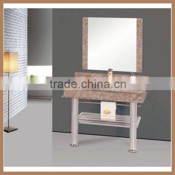 AQUARIUS Fashion Design Solid Wood Wall Mounted Chinese Bathroom Vanity