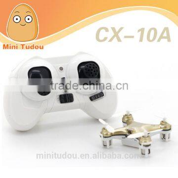 2015 Hot Sale 2.4G 4 CH 6-Axis Gyro CX-10A With Light Headless 3D Flip Helicopter photo-3