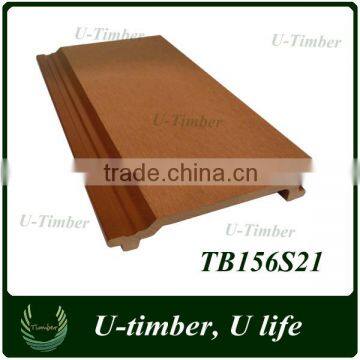 Wood Composite WPC Wall Panel for Exterior Wall Cladding, UV-protect photo-4