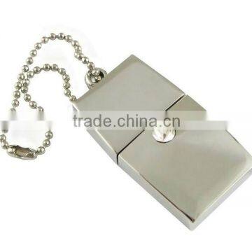 Laser logo, full capacity mini metal USB flash disk