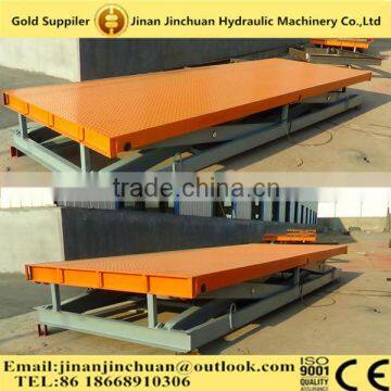 hydraulic scissor lift platform jinchuan brand new stationary scissor lift with high quality electric platform lift