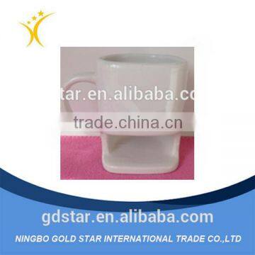 Ceramic Cup Cookies, Ceramic Coffee Mug With Biscuit Holder photo-2