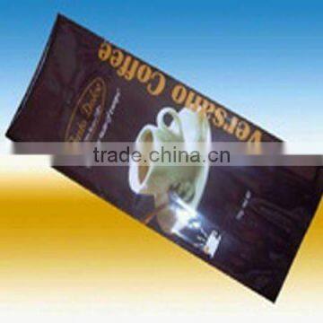 Aluminum tea packaging bags, side gusset bag packaging for tea, coffee tea packaging bags