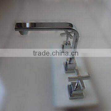 New square kitchen faucet