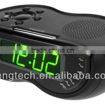 0.9" Alarm Clock Analogue Radio
