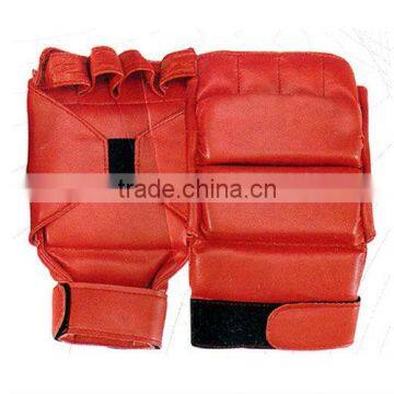 High Quality Red Color Men's PU Bag Mitts