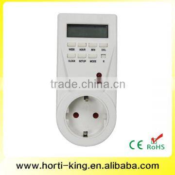 Hydroponics 220V Weekly Programmable Digital Timer Switch