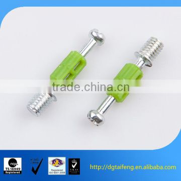 steel galvanized plated furniture cam lock dowel screw