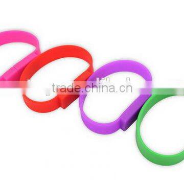 bracelet bulk 1gb usb flash drives.bracelet usb wristband usb flash memory stick