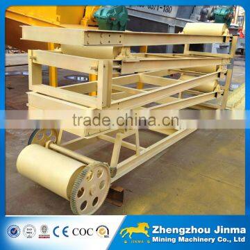 Reliable operation food grain steel slat belt conveyor