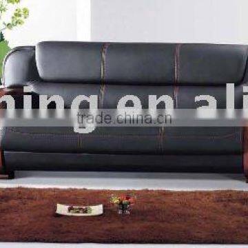 heated black PU mordern leather sofa SF-047