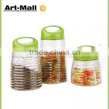 high quality hot new products 2016 glass coffee canister,tea sugar coffee storage jar with spoon