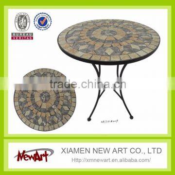 Cheap small mosaic outdoor side table