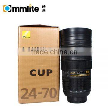 Stainless Steel Tea Coffee Cup, Travel Mug, Camera Lens Cup Mugs for Nikon 24-70mm photo-4