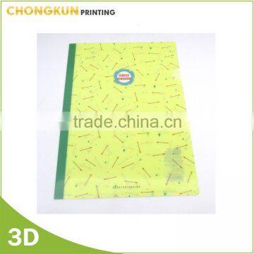 Promotional wholesale document holder custom a4 size L shape clear pp plastic file folder                        
                                                                                Supplier's Choice