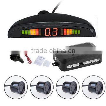 LED parking sensors reverse sensor back sensors BIBI alarm human voice for optional