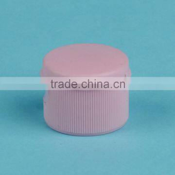 Yuyao Plastic Cover Pink Flip Top Cap