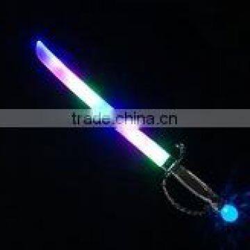 Flashing sword with various color