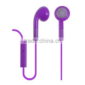 Fashion Stereo earphone for iphone earphone with Mic For iPhone 5 4 3GS iPod iPad