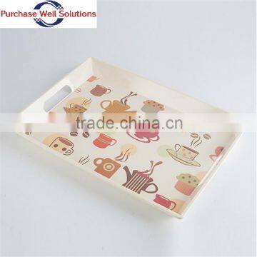 High quality Hot sales Eco-friendly Bamboo fiber tray