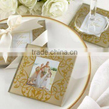 Glass Coasters Wedding Favors