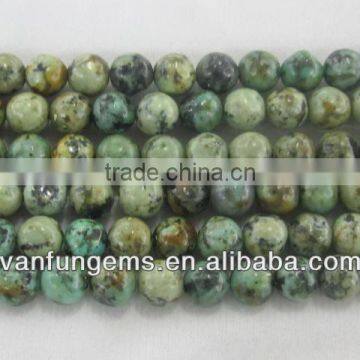 Wholsale natural African jade round beads