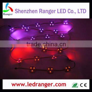 WS2801 3 LEDs Pixel Waterproof Addressable 5050 Point LED Pixel Module 0.72W with Clear or Milky Cover