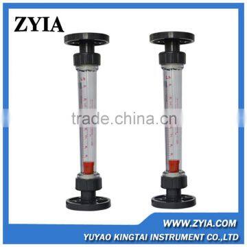 Plastic inline tupe handheld water flow meter type