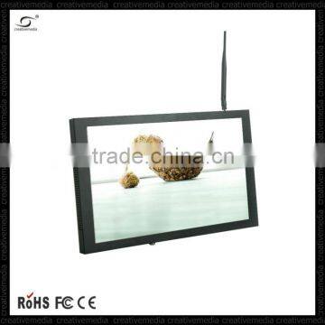 37" wall mount advertising sign full hd lcd advertisement display media player tv box supermarket video advertising player