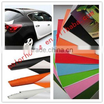 Hot sale matt color vinyl car wrap material car decorative vinyl