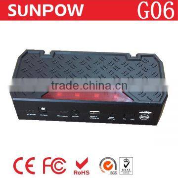 12 volt factory offer battery car auto jump starter LED light jump starter