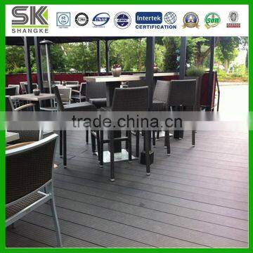 Waterproof Wood and Plastic Composite Flooring for Coffee Shop